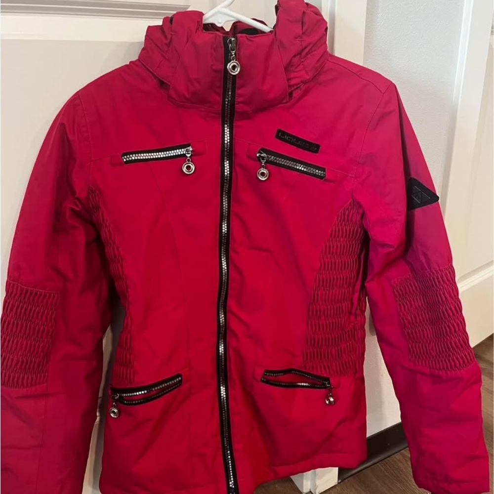 Insulated Women’s S Pink Ski Jacket